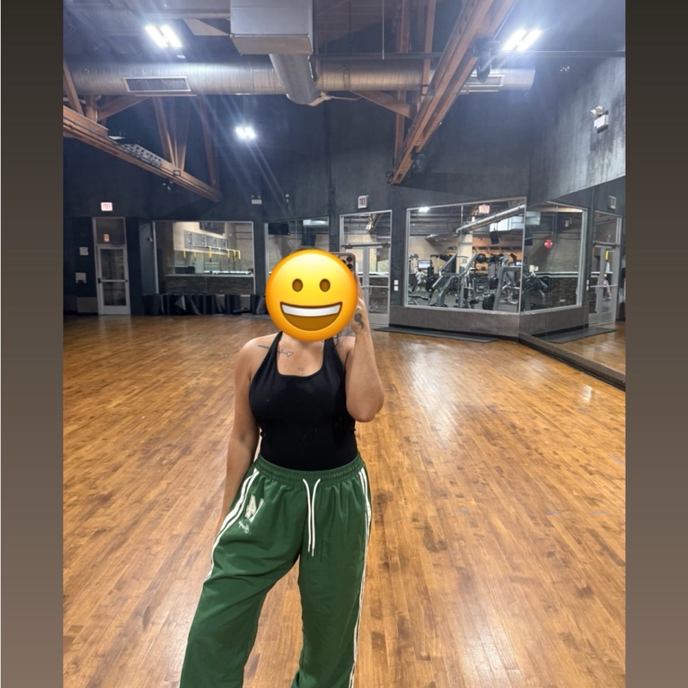 YoungLA Blue and Green Joggers - Picture 2 of 2